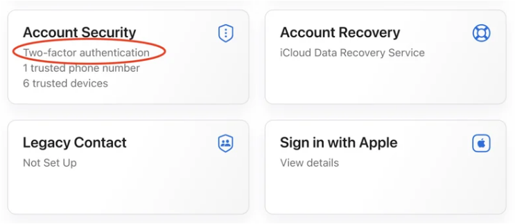 Apple Icloud MFA