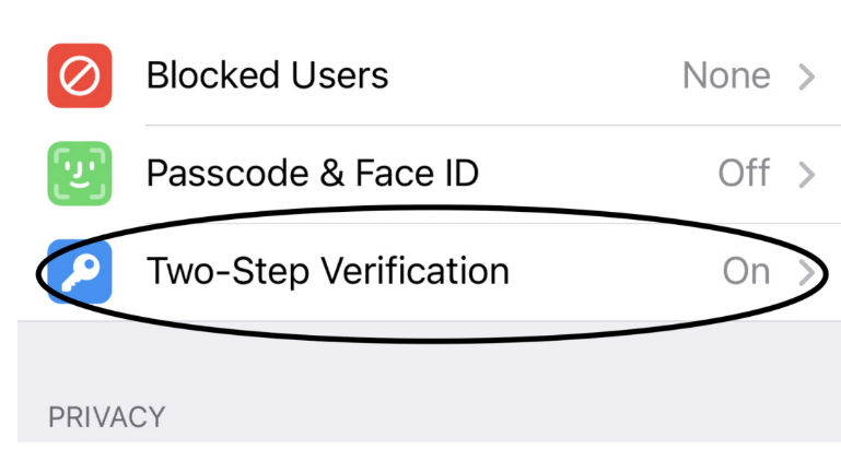 Telegram MFA