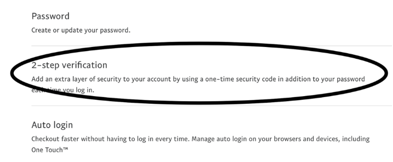 Paypal MFA